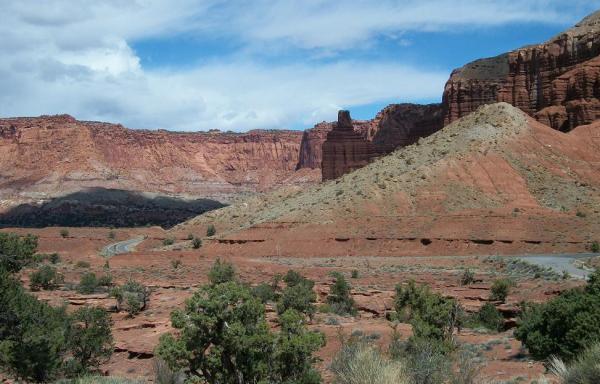 Capitol Reef National Park: You could begin to believe it goes on forever. 